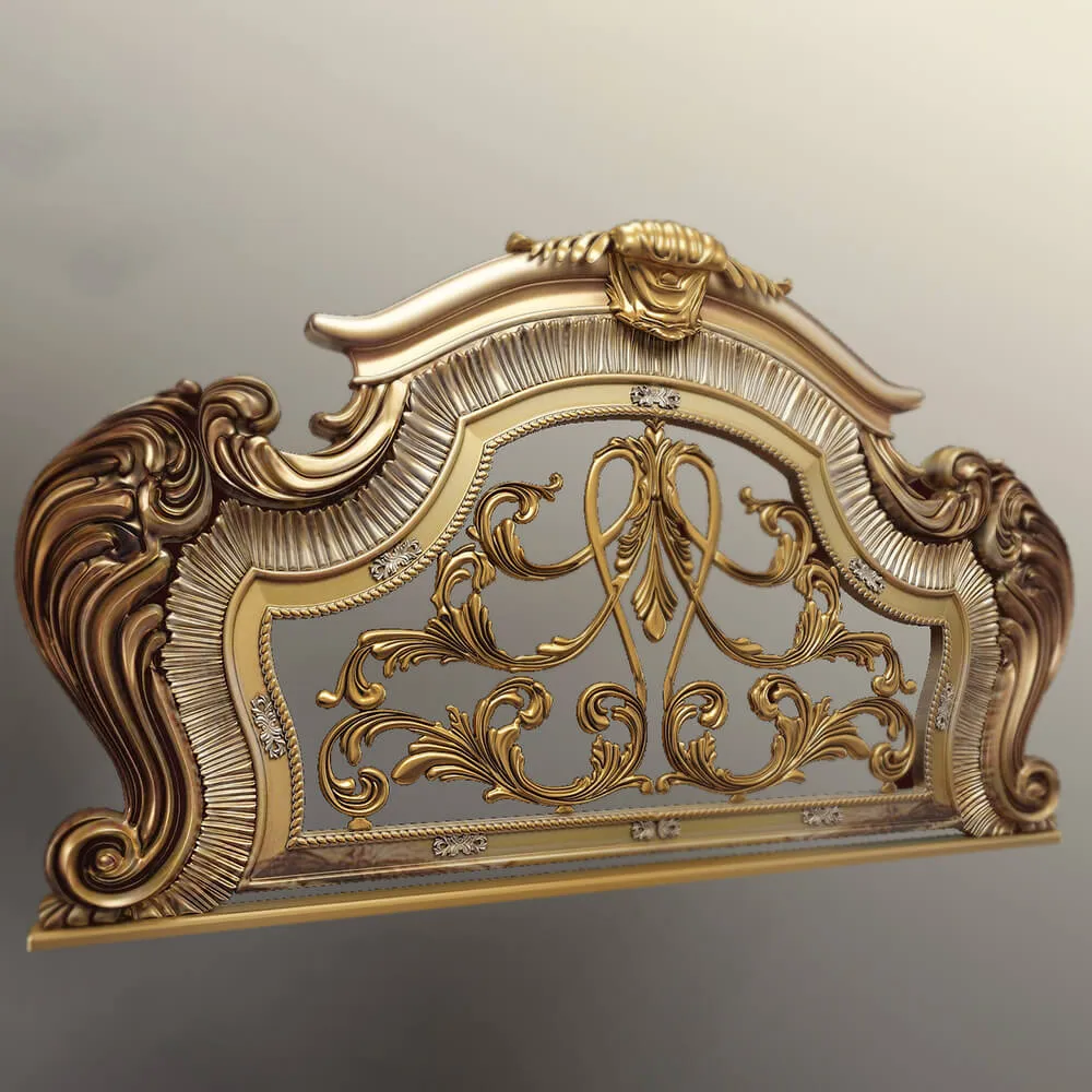 furniture - Bed's back CAPPELLETTI 3D Model