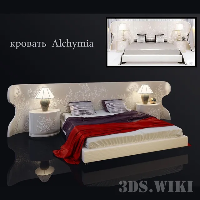 furniture - Beds from ALCHYMIA factory 3D Model