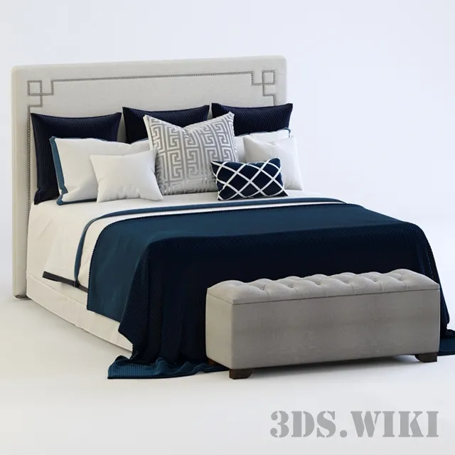 furniture - Beds from the CONTEMPORARY collection 3D Model