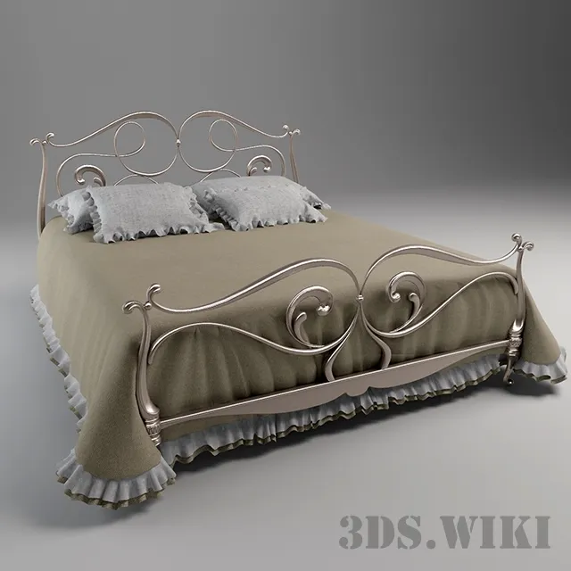 furniture - Beds Giusti Portos 3D Model