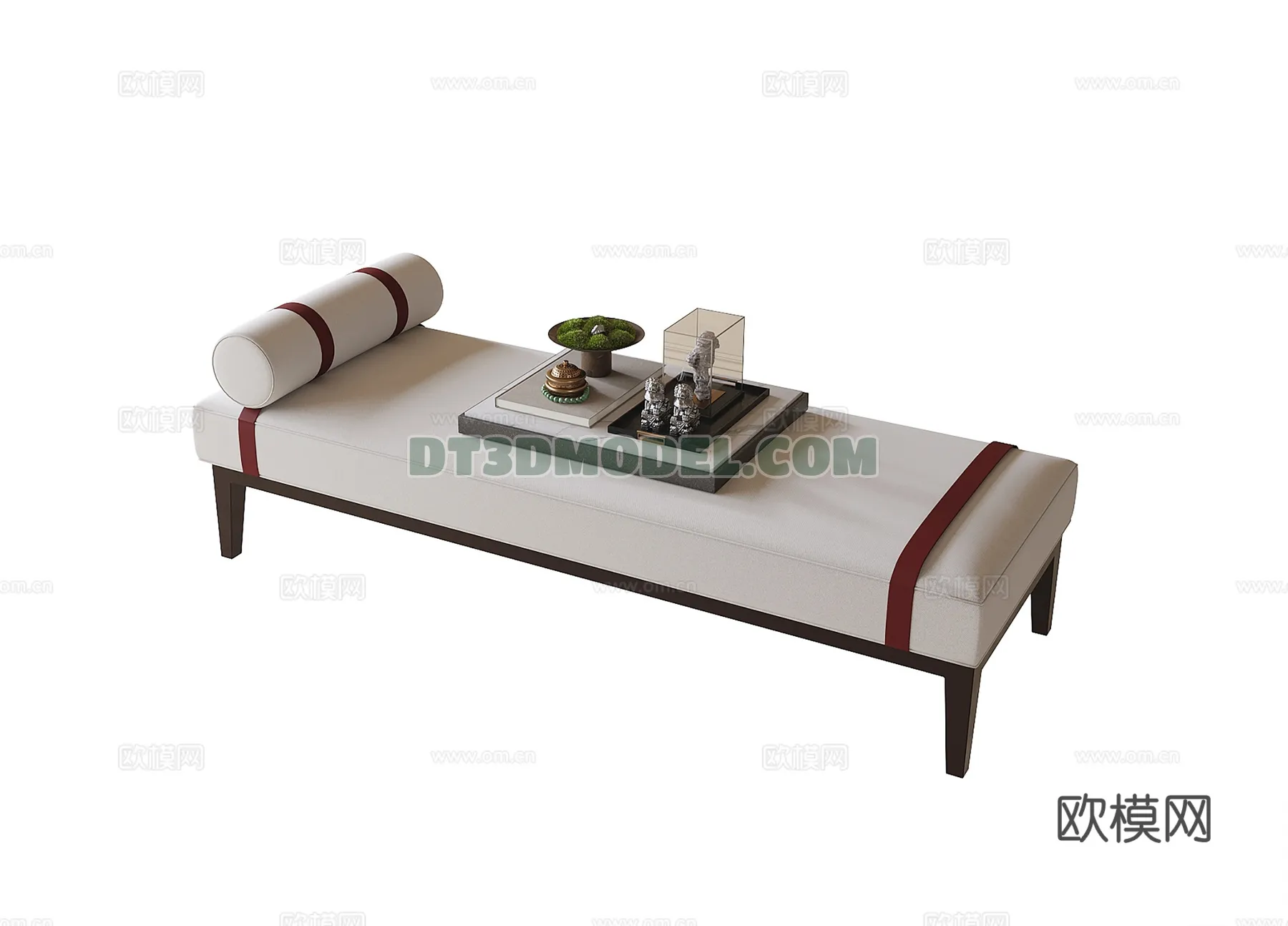 FURNITURE - BEDSIDE TABLE - 3D Model For Interior Design - 2130