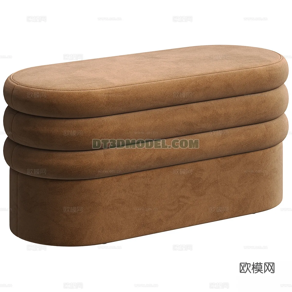 FURNITURE - BEDSIDE TABLE - 3D Model For Interior Design - 2152