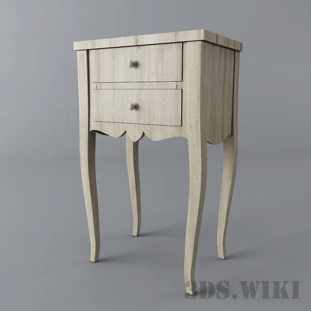 furniture - Bedside table Isabella Costantini 3D Model
