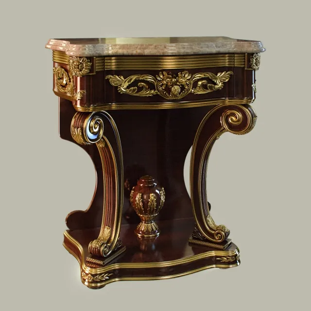 furniture - Bedside tables Riva Mobili D`Arte 3D Model