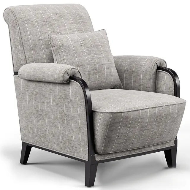 furniture - Bel Air Lounge armchair I 3D Model