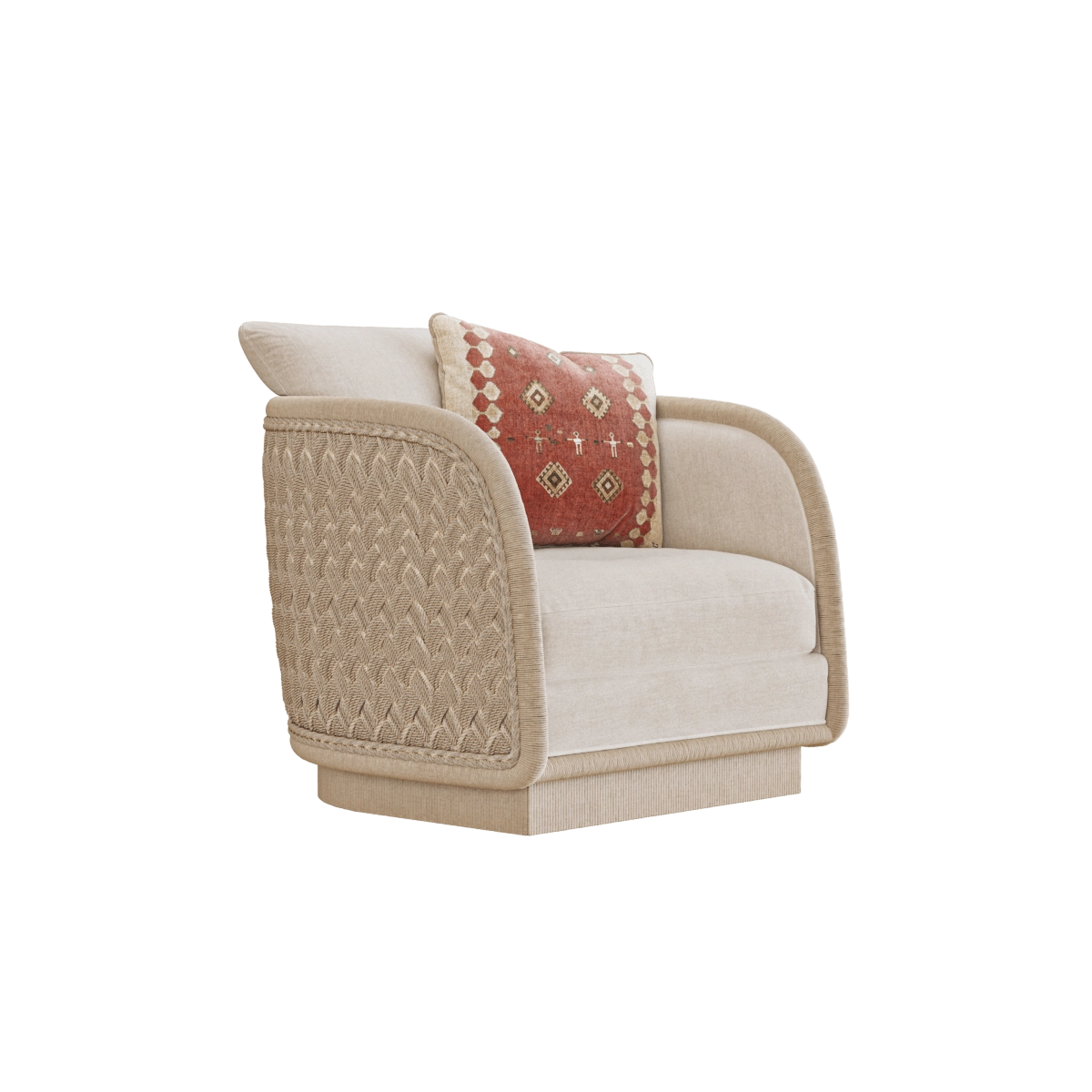 furniture - Bellini Button armchair 3D Model