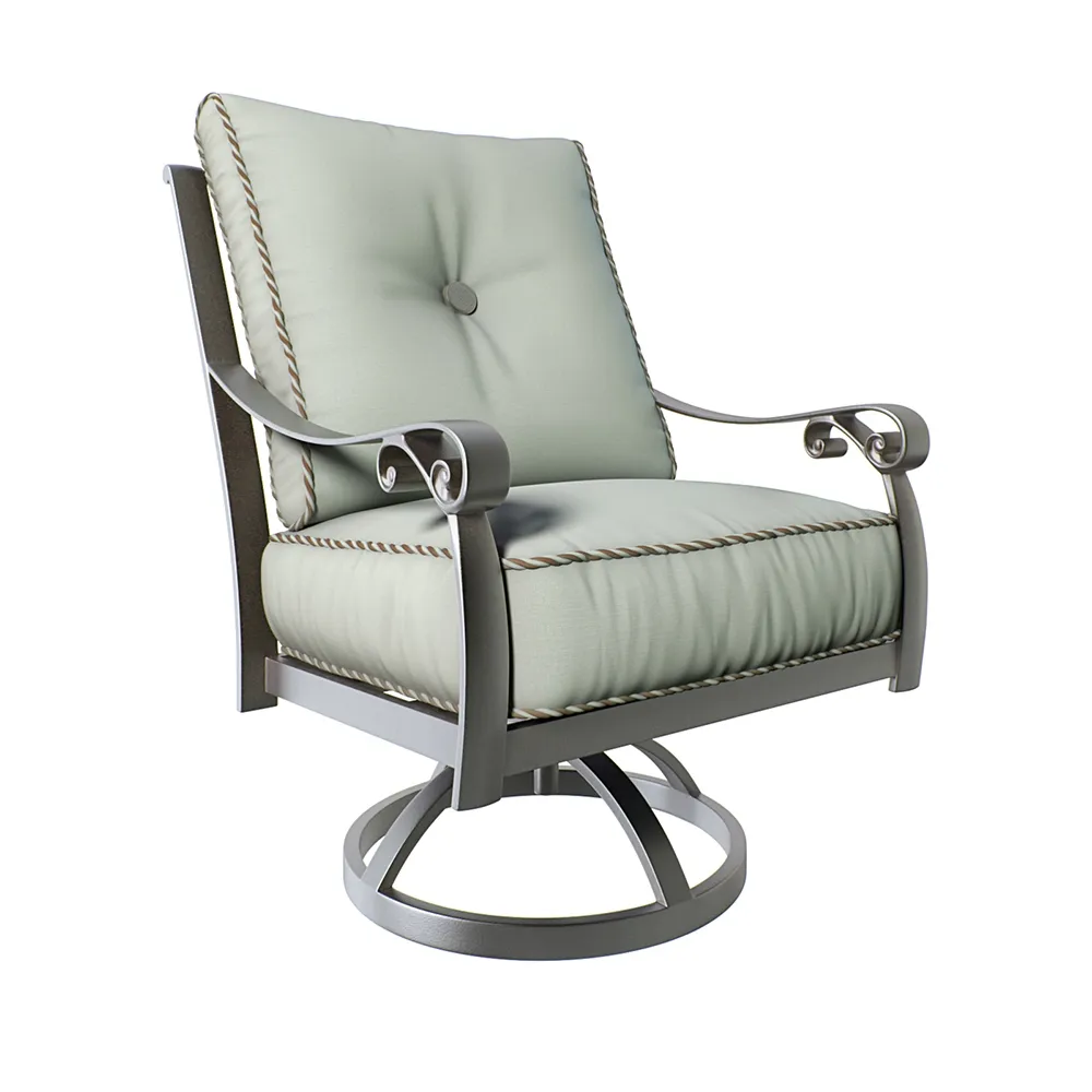 furniture - Bellnova Cushioned swivel rocker armchair 3D Model