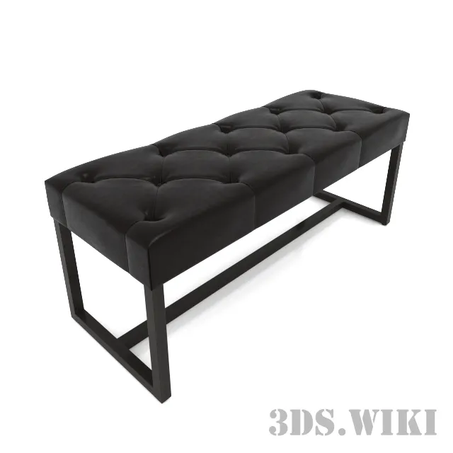 furniture - Bench Bruhl Belami-tacked 3D Model