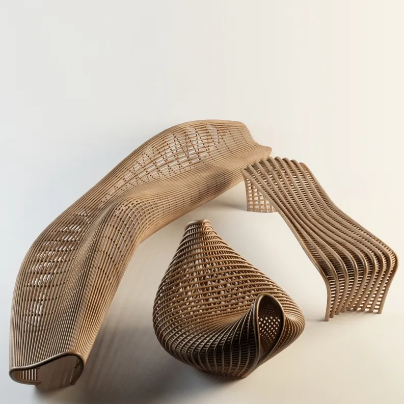 furniture - Benches 036 3D Model