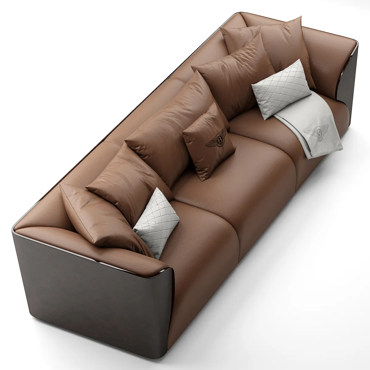 furniture - Bentley Home Winston sofa 005 3D Model