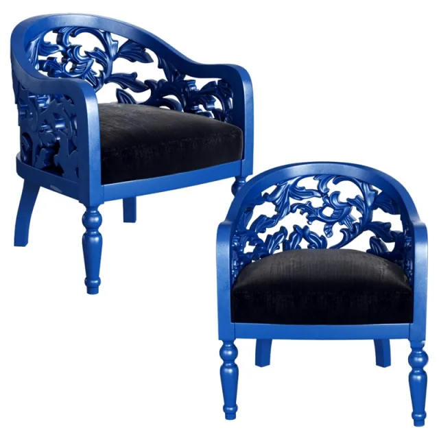 furniture - Berger armchair Monique 3D Model