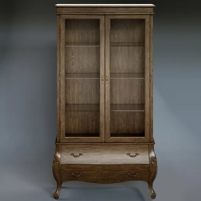furniture - Berger Showcase 2-door provence 3D Model