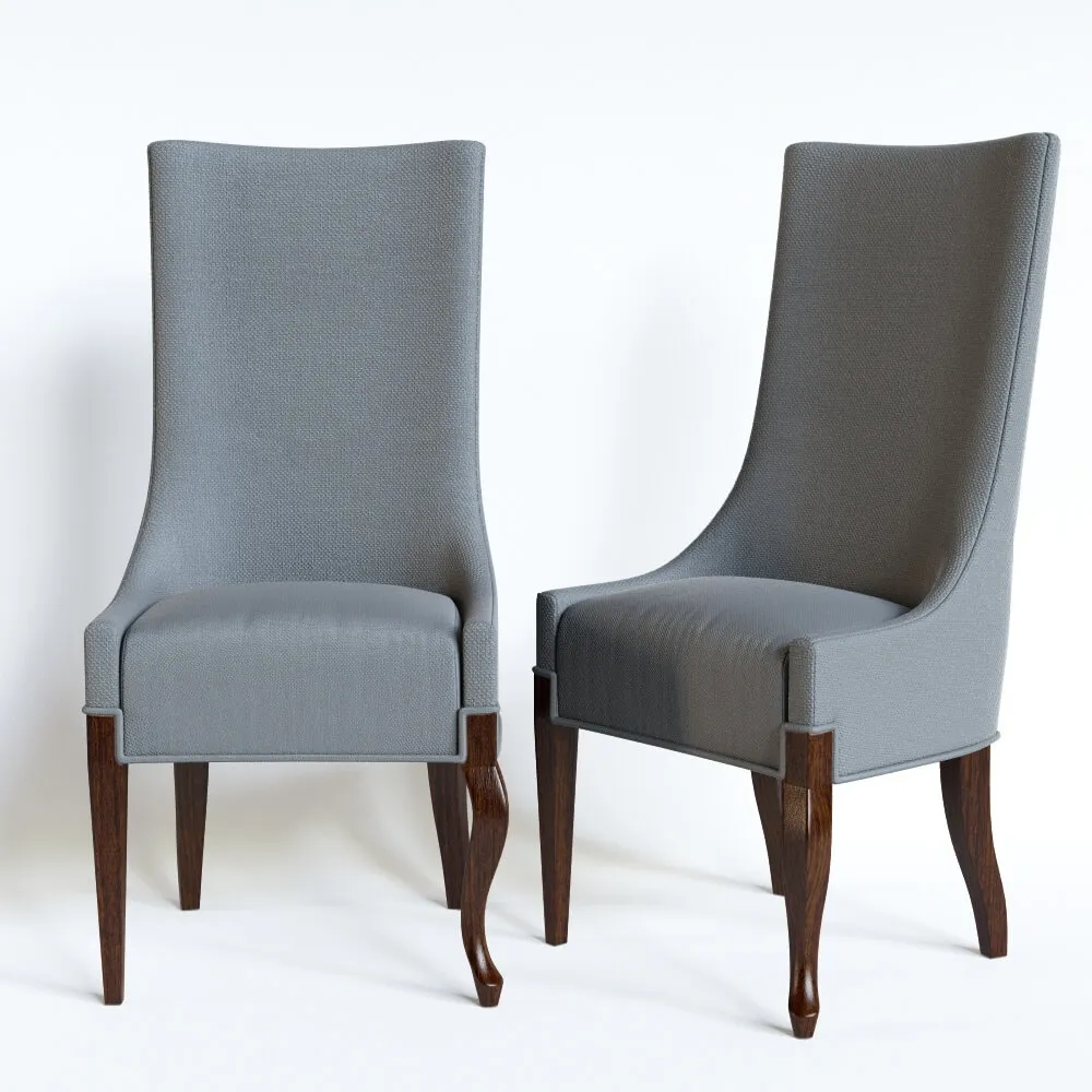 furniture - Bergere Chair Corinne 3D Model