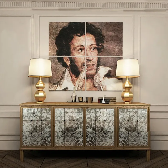 furniture - Bernhardt Chiltern Buffet 3D Model