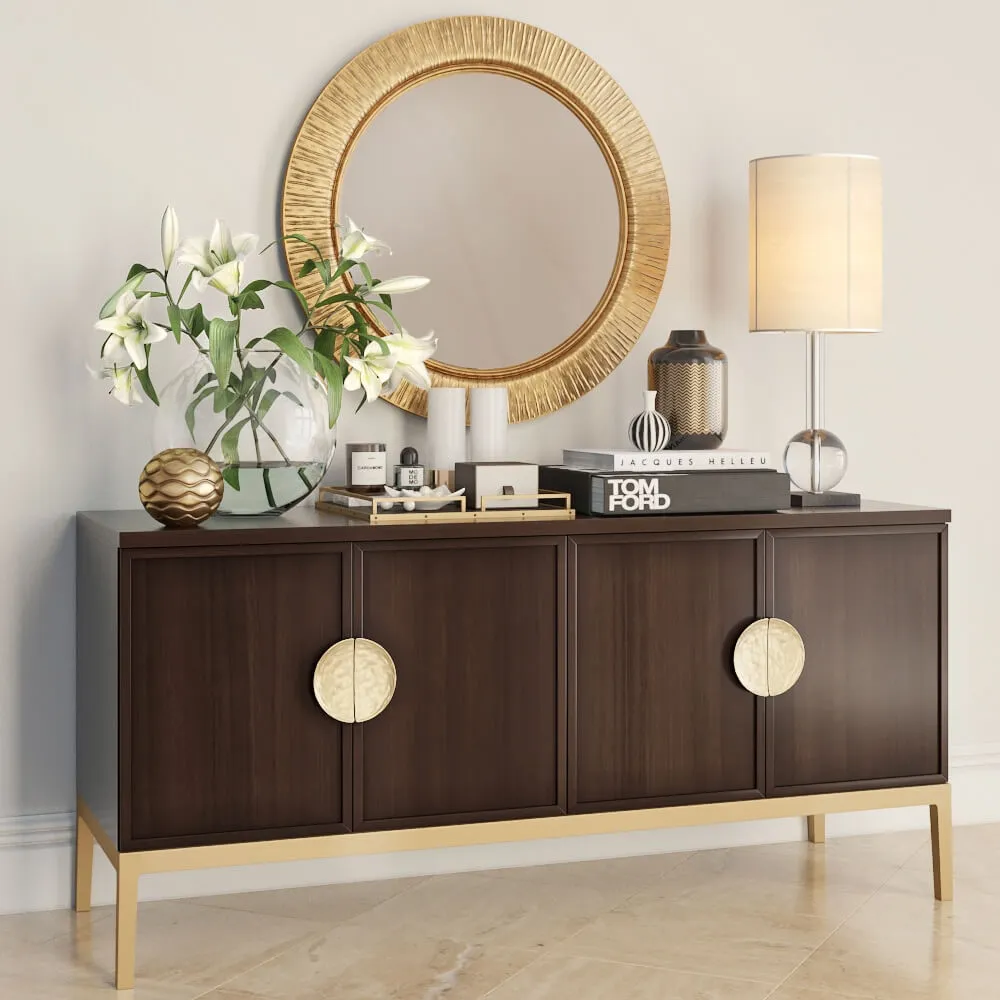 furniture - Bernhardt Decorative Set 3D Model