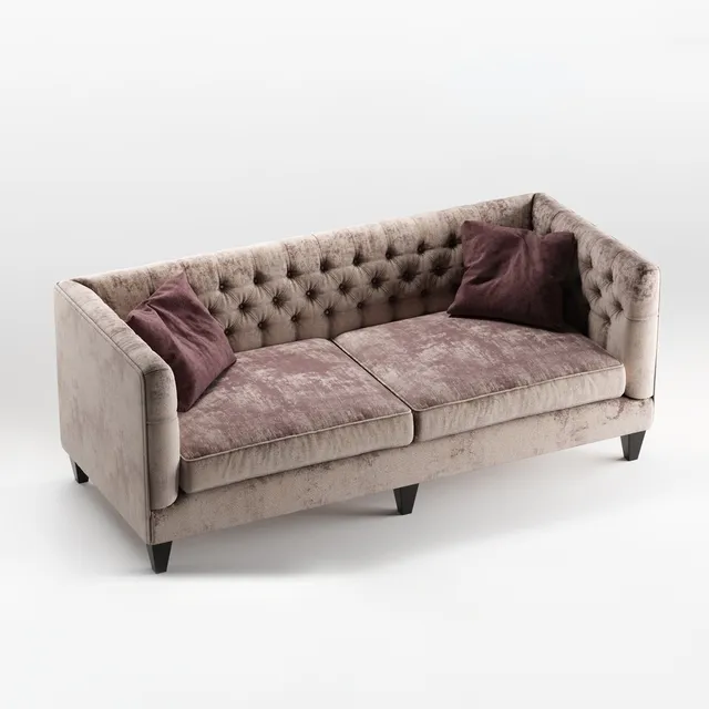 furniture - Bernhardt furniture Beckett sofa 3D Model