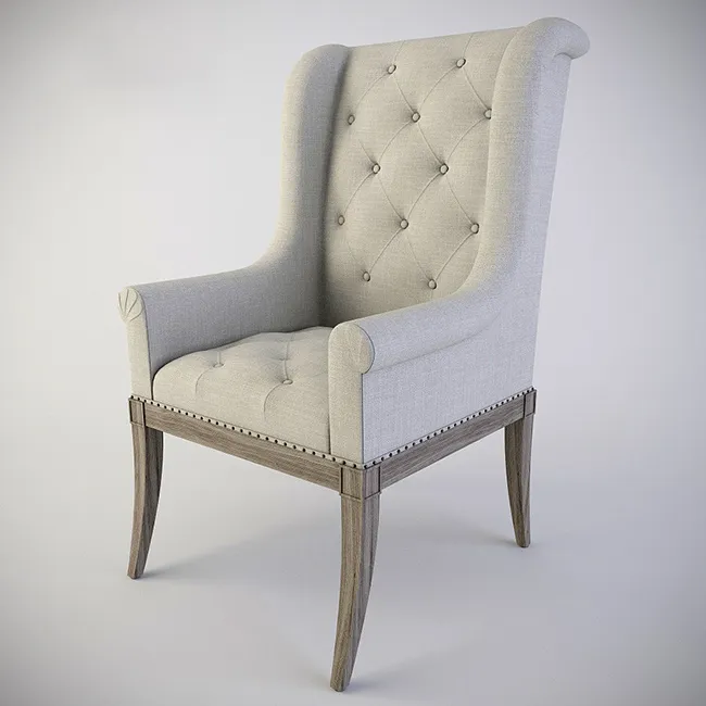 furniture - Bernhardt Marquesa armchair 07 3D Model