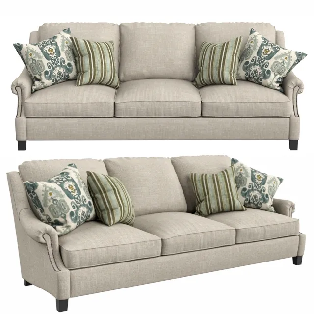 furniture - Bernhardt Martin sofa 3 3D Model