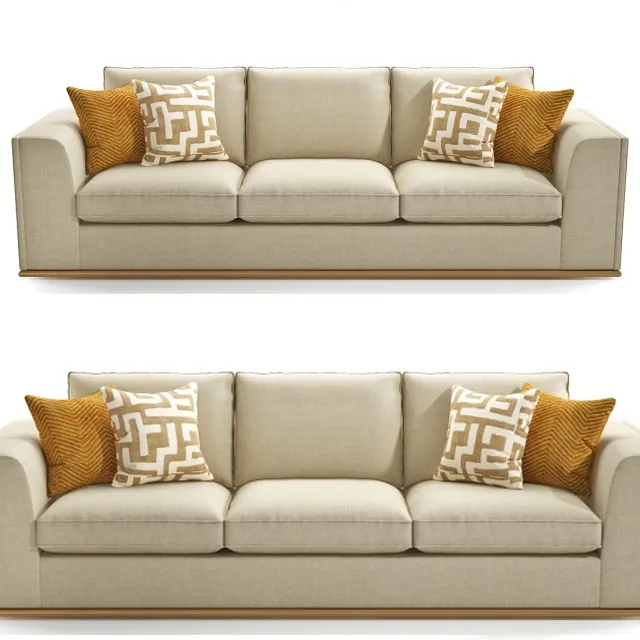 furniture - Bernhardt Prague  sofa 3D Model