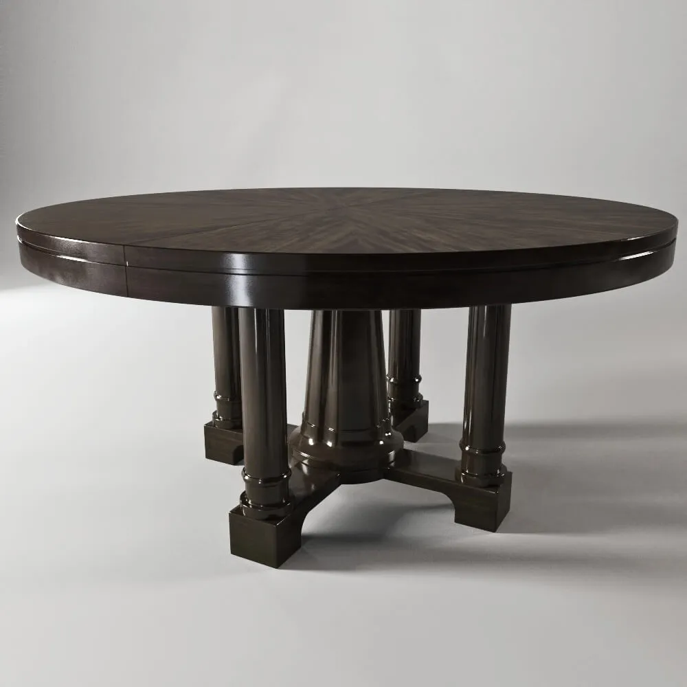 furniture - Bernhardt Sutton House Round dining table 3D Model