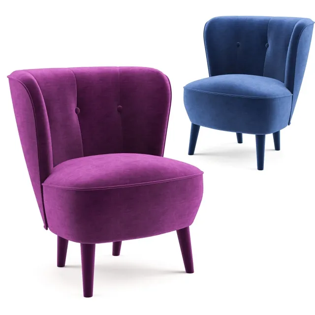 furniture - Betty armchair 1 3D Model