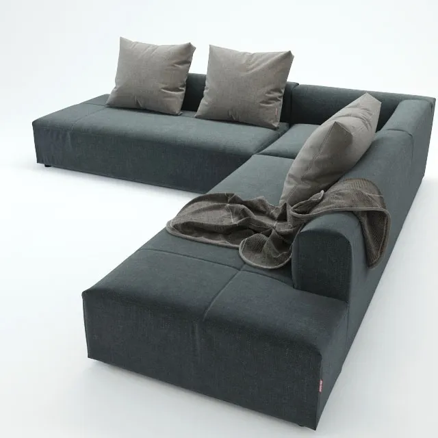 furniture - Biba Salotti Joy sofa 3 3D Model