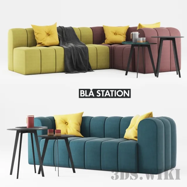 furniture - Bla Station Bob 3D Model
