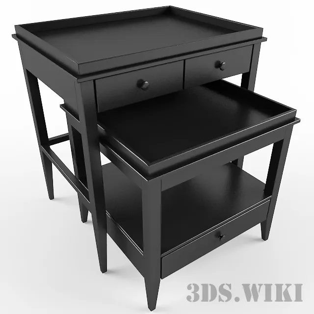 furniture - Bleeker side table 3D Model