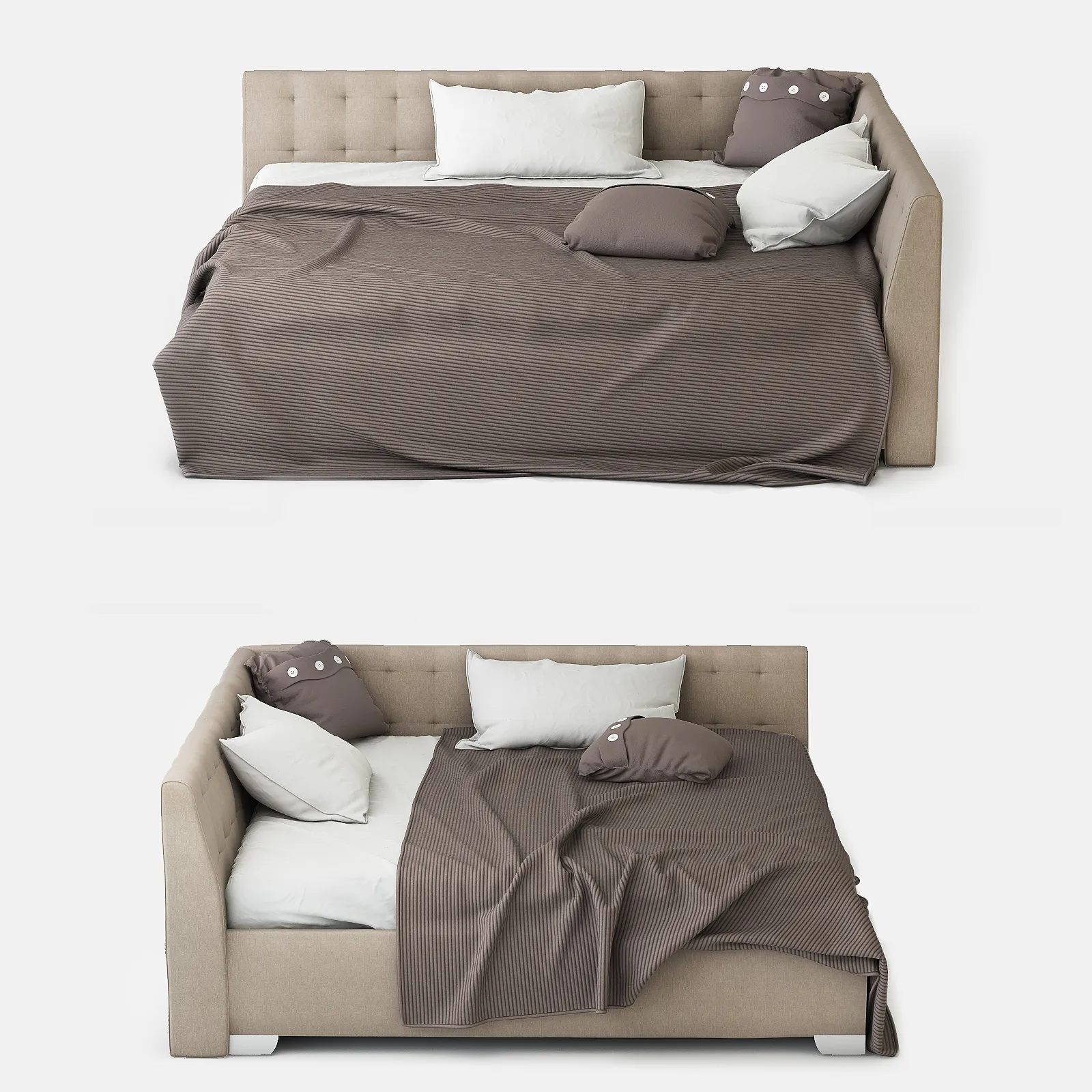 furniture - Blest Angeli bed 007 3D Model