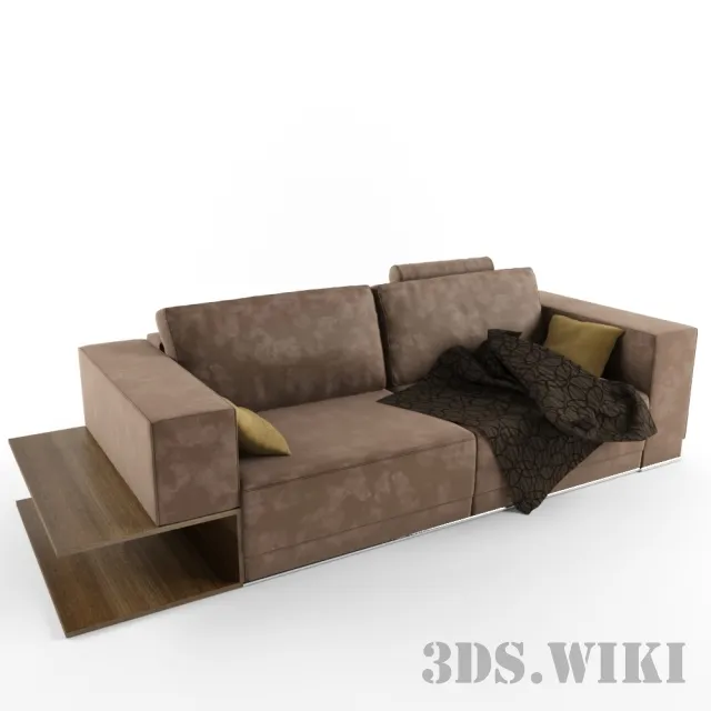 furniture - Blest sofa - BL 102 3D Model