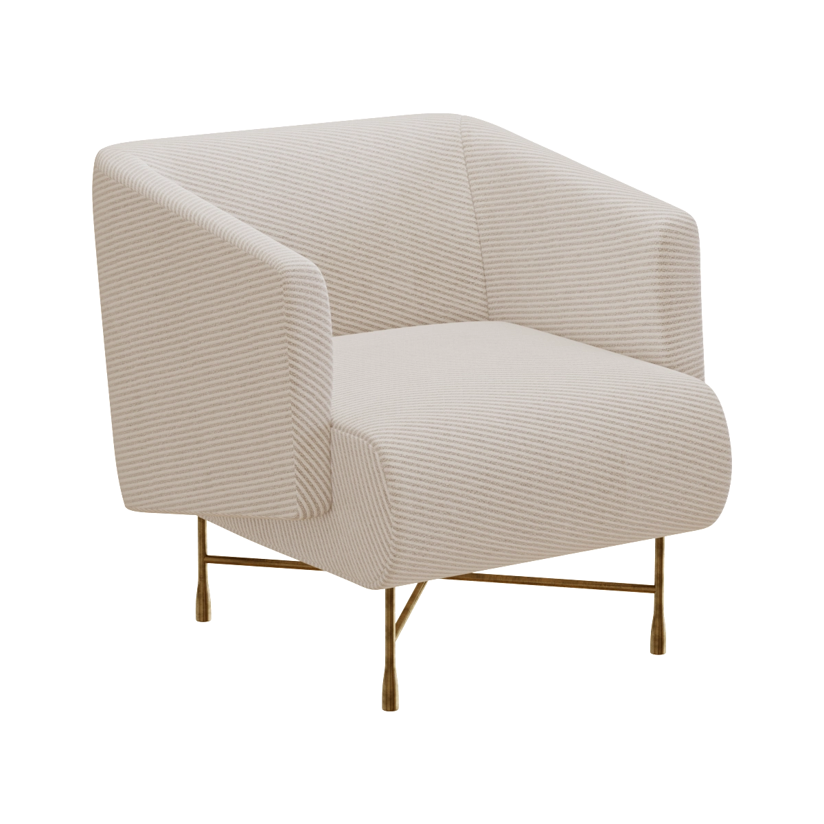 furniture - Bljoux lounge armchair 3D Model