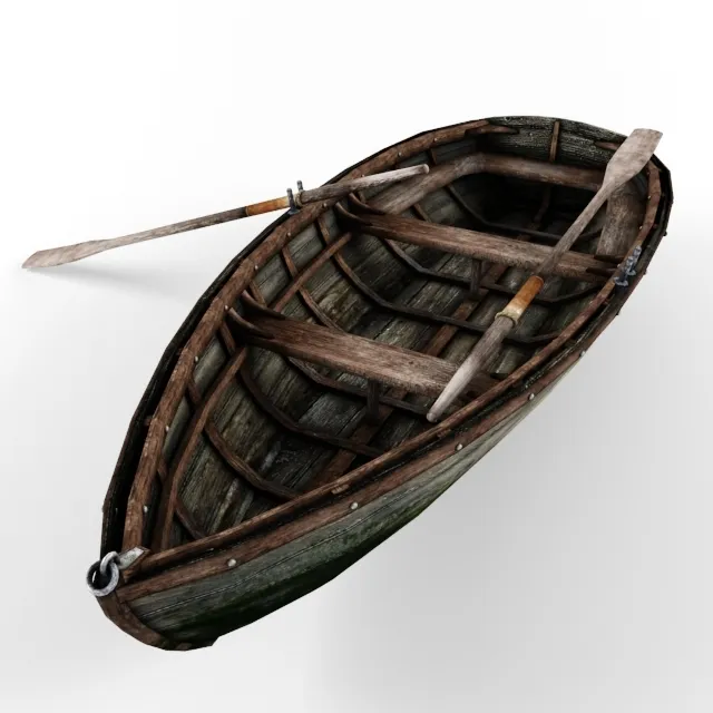 furniture - Boat 3D Model