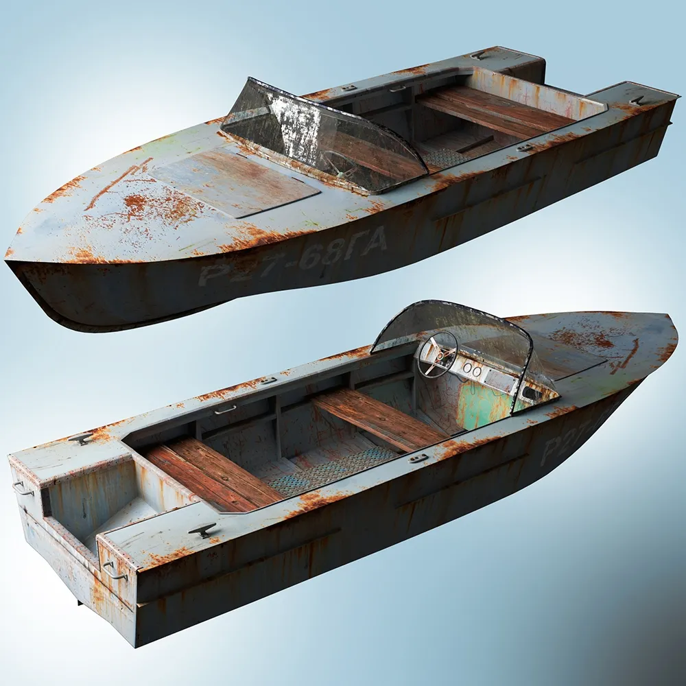 furniture - Boat 67 3D Model