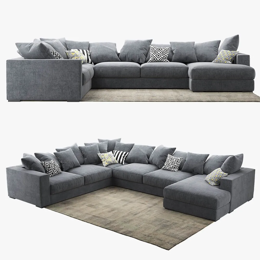 furniture - BoConcept Cenova sofa IN 52 3D Model