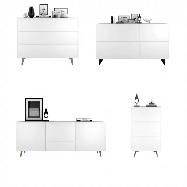 furniture - BoConcept Lugano system set 01 3D Model