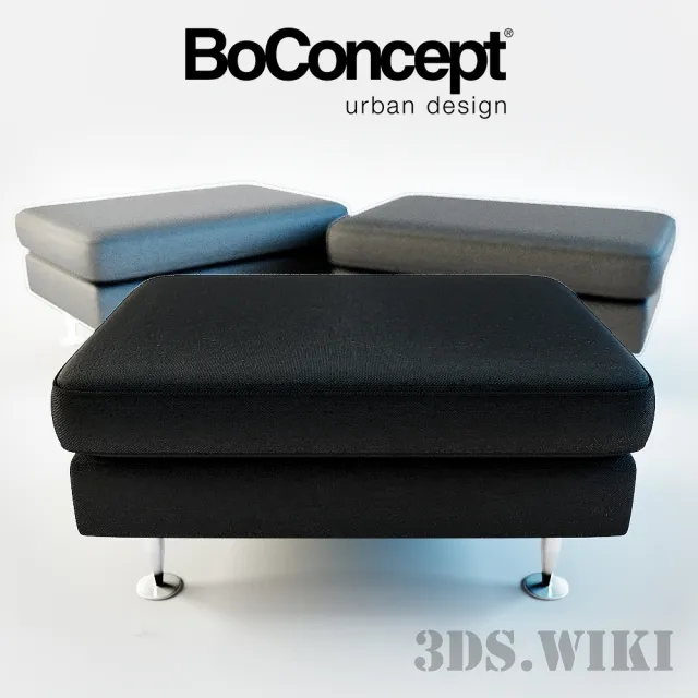 furniture - BoConcept ottomans 3D Model
