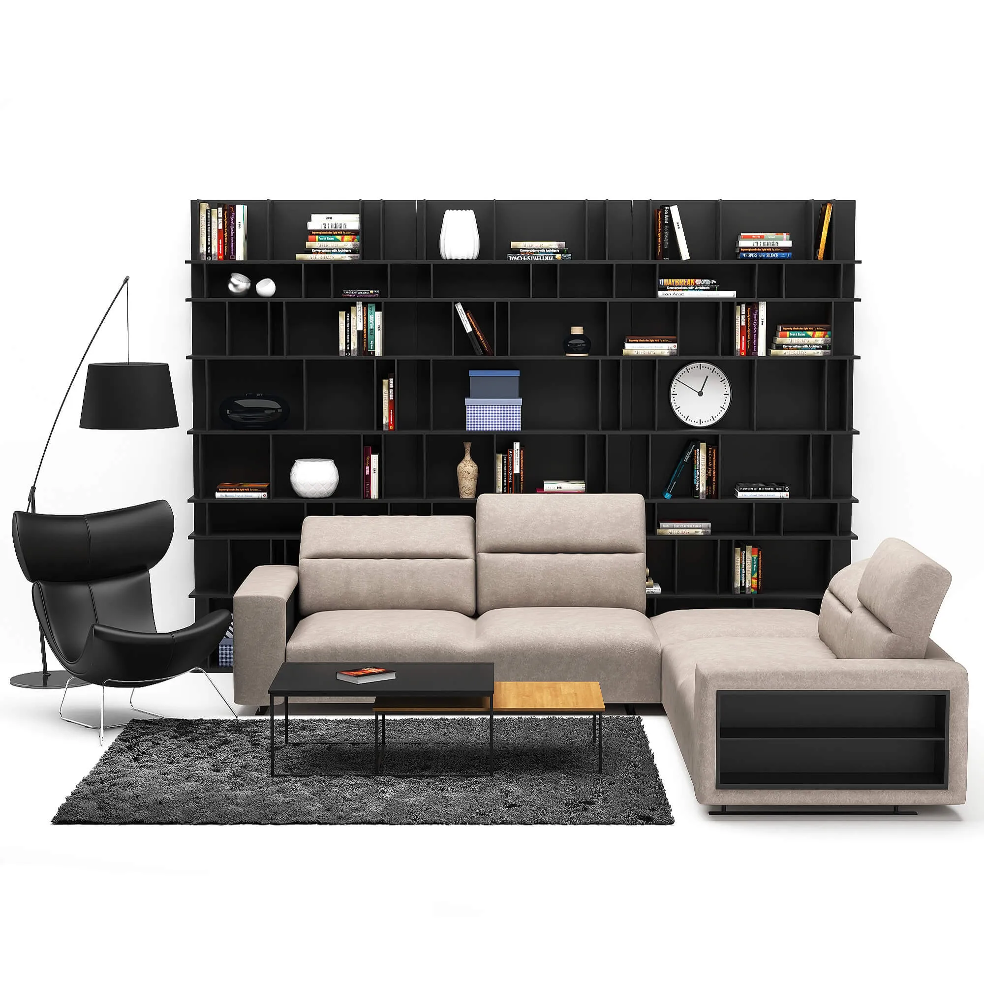 furniture - BoConcept Set 4 3D Model