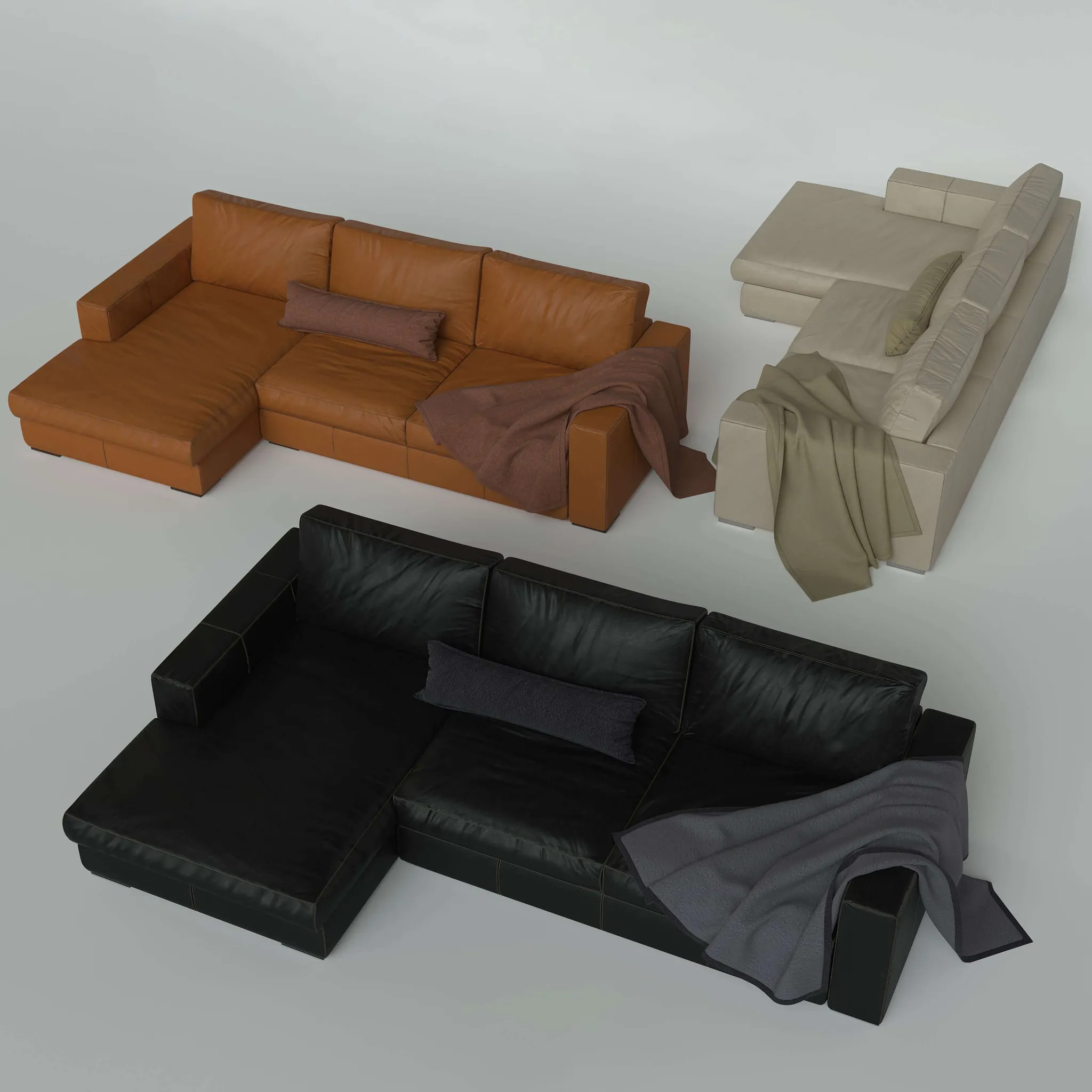 furniture - BoConcept sofa Cenova 8 3D Model