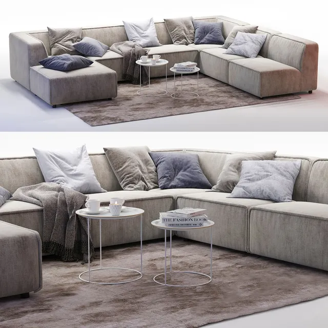 furniture - BoConcept_Carmo7 Sofa 3D Model