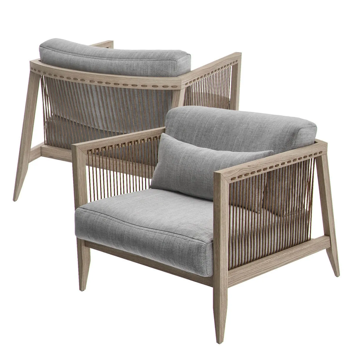 furniture - Bonacina Astoria lounge chair 3D Model