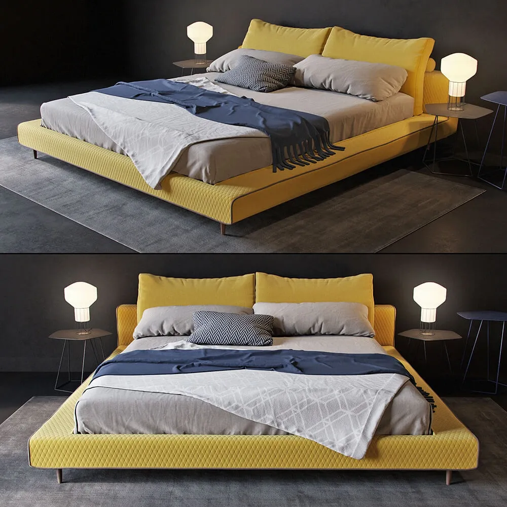 furniture - Bonaldo owen bed 3D Model