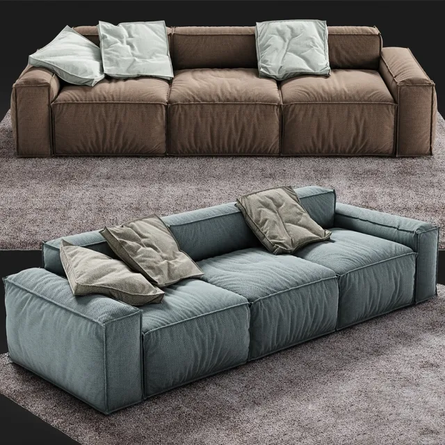 furniture - Bonaldo Peanut B sofa 3D Model