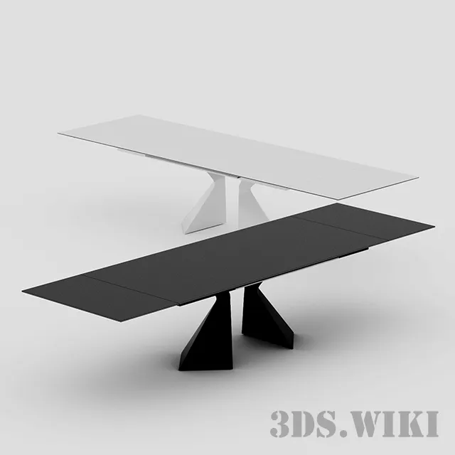 furniture - Bonaldo Prora dining table 3D Model