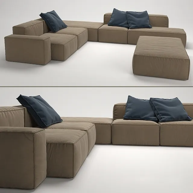 furniture - Bonaldo sofa 3D Model