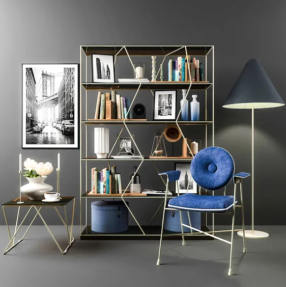 furniture - Bontempi Lexington decor set 3D Model