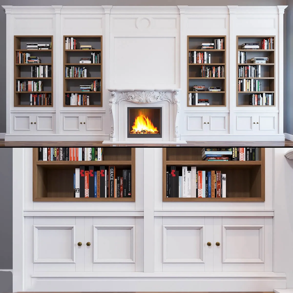 furniture - Bookcase 3D Model