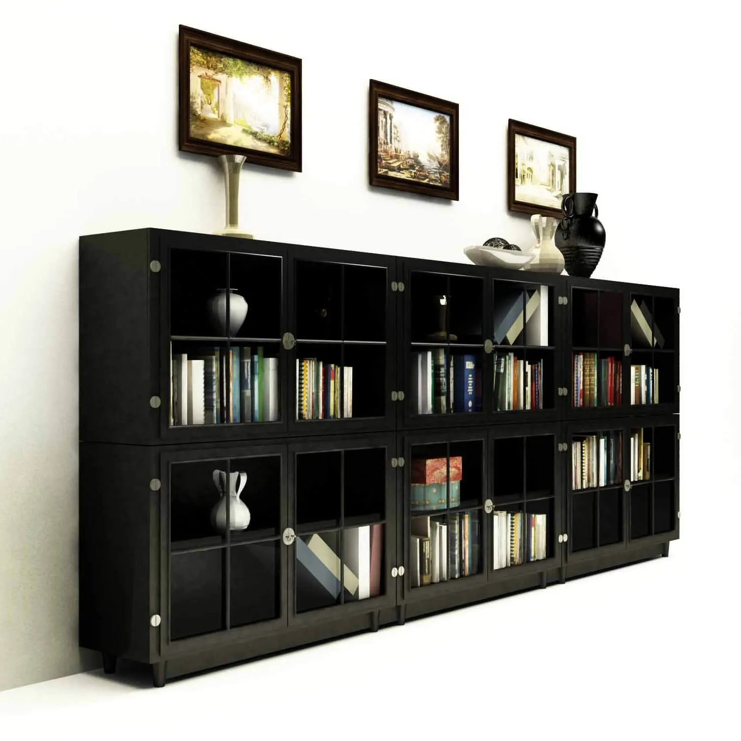 furniture - Bookcase factory Fusion 3D Model