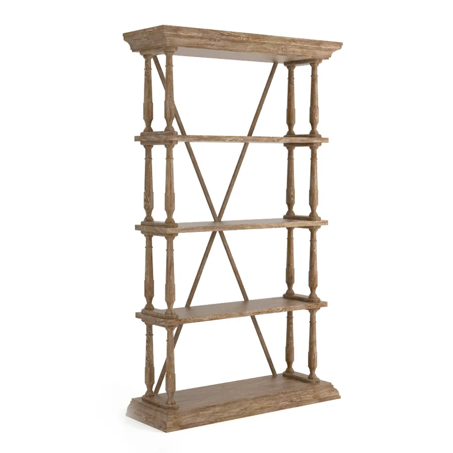furniture - Bookshelf Niemi Gustav 02 3D Model