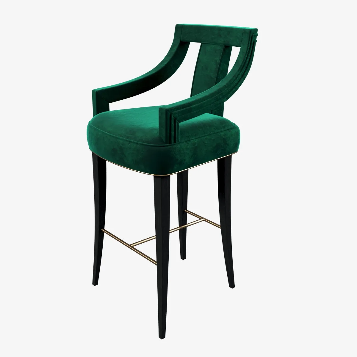 furniture - Brabbu Eanda bar chair 3D Model