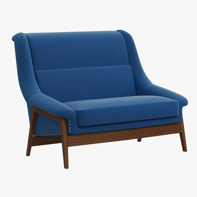 furniture - Brabbu Inca  2 seat sofa 3D Model